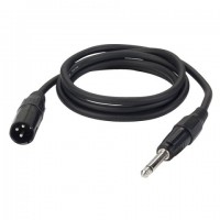 DAP-AUDIO микрофонный кабель 1,5 метра XLR-Jack mono