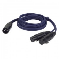 DAP AUDIO  сигнальный кабель 1,5 метра  XLR/M-2 XLR/F