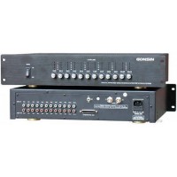 GONSIN TC-Z904B Передатчик сигнала для системы синхроперевода. 4 входных аудио каналов, выход на 4 канала, DB25 для подключения консоли переводчика, аудио выход для мониторинга или записи, 2 BNC разъема для подключения TC-H25/H35