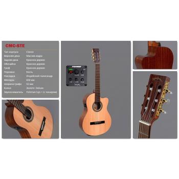 SigmaGuitars CMC-STE Классическая гитара 