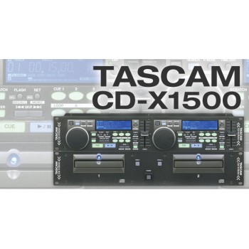 TASCAM CD-X1500 двойной CD плеер
