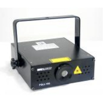 Involight SLL150RG - лазерный эффект, 100 мВт красный, 50 мВт зелёный, DMX-512
