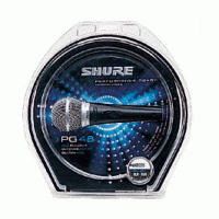 Shure PG48XLR - кардиоидный вокальный микрофон c выкл. 
