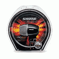 Shure PG52XLR - кардиоидный микрофон для ударных 