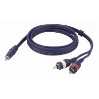 DAP-AUDIO сигнальный кабель 3 метра MiniJack-2xRCA