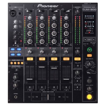 PIONEER DJM-800 DJ микшер с уникальной функцией Harmonic Mixing 